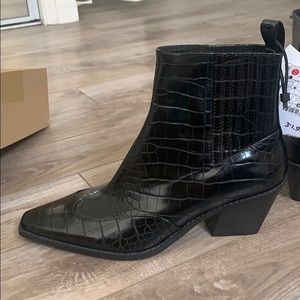Black boots